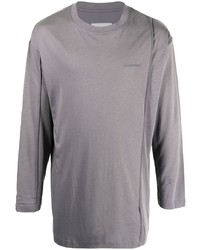 T-shirt à manche longue gris A-Cold-Wall*