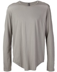 T-shirt à manche longue gris Attachment