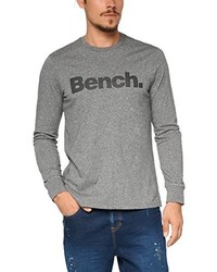 T-shirt à manche longue gris Bench