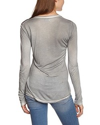 T-shirt à manche longue gris Blaumax