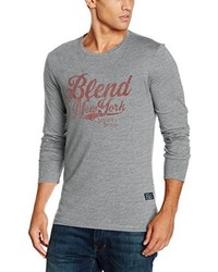 T-shirt à manche longue gris BLEND
