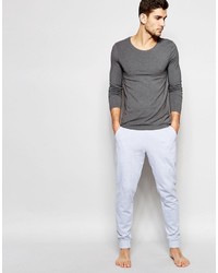 T-shirt à manche longue gris Asos