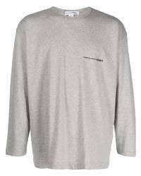 T-shirt à manche longue gris Comme Des Garcons SHIRT