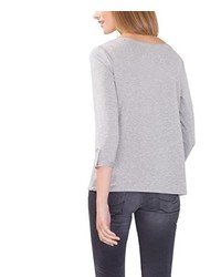 T-shirt à manche longue gris edc by Esprit
