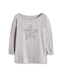 T-shirt à manche longue gris edc by Esprit