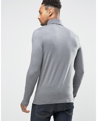 T-shirt à manche longue gris Asos