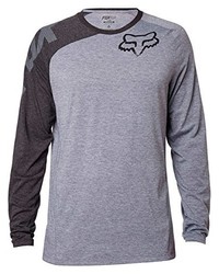 T-shirt à manche longue gris Fox Racing