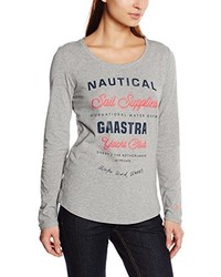 T-shirt à manche longue gris Gaastra