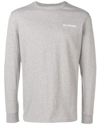T-shirt à manche longue gris Han Kjobenhavn