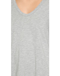 T-shirt à manche longue gris Wilt