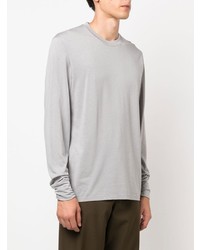 T-shirt à manche longue gris Tom Ford