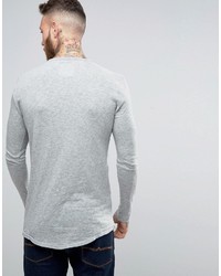 T-shirt à manche longue gris Minimum