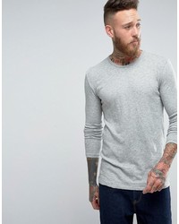 T-shirt à manche longue gris Minimum