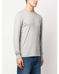 T-shirt à manche longue gris Polo Ralph Lauren
