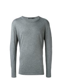 T-shirt à manche longue gris T by Alexander Wang