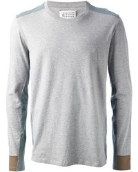 T-shirt à manche longue gris
