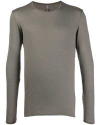 T-shirt à manche longue gris Veilance