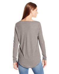 T-shirt à manche longue gris Vero Moda