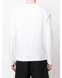 T-shirt à manche longue imprimé blanc et noir Zadig & Voltaire