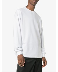T-shirt à manche longue imprimé blanc Alyx