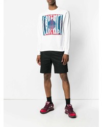 T-shirt à manche longue imprimé blanc Cav Empt