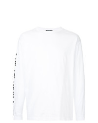 T-shirt à manche longue imprimé blanc GUILD PRIME