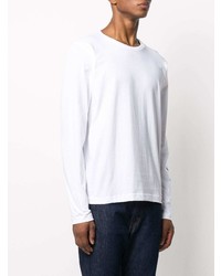 T-shirt à manche longue imprimé blanc Tommy Hilfiger