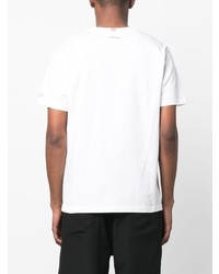 T-shirt à manche longue imprimé blanc MC2 Saint Barth