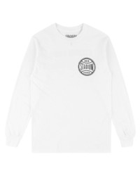 T-shirt à manche longue imprimé blanc Stadium Goods