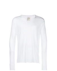 T-shirt à manche longue imprimé blanc Zadig & Voltaire