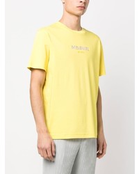 T-shirt à manche longue imprimé jaune Missoni