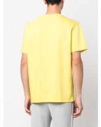 T-shirt à manche longue imprimé jaune Missoni