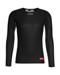 T-shirt à manche longue imprimé noir Gore Bike Wear