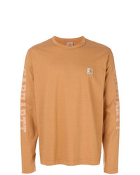T-shirt à manche longue imprimé orange Junya Watanabe MAN