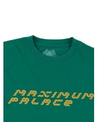 T-shirt à manche longue imprimé vert foncé Palace