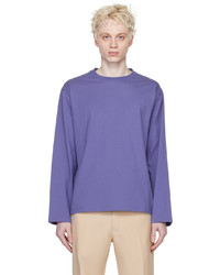 T-shirt à manche longue imprimé violet clair Stockholm (Surfboard) Club