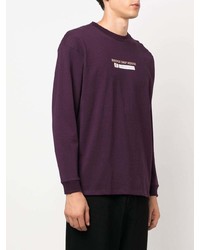 T-shirt à manche longue imprimé violet Medicom Toy
