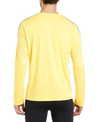 T-shirt à manche longue jaune adidas