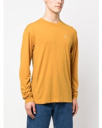 T-shirt à manche longue jaune Nike