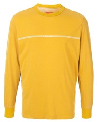 T-shirt à manche longue jaune Supreme