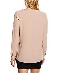 T-shirt à manche longue marron clair Vero Moda