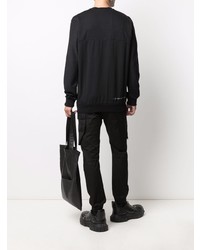 T-shirt à manche longue noir 11 By Boris Bidjan Saberi