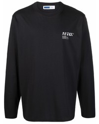 T-shirt à manche longue noir AFFIX