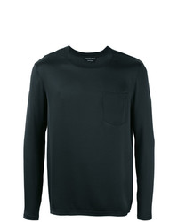 T-shirt à manche longue noir Alexander McQueen