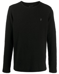 T-shirt à manche longue noir AllSaints