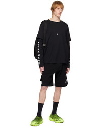 T-shirt à manche longue noir Givenchy