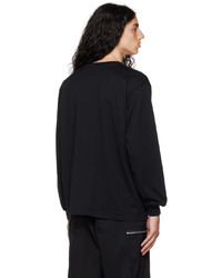 T-shirt à manche longue noir Auralee