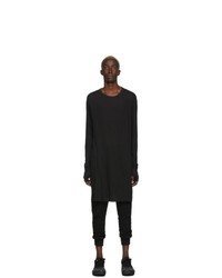 T-shirt à manche longue noir Boris Bidjan Saberi