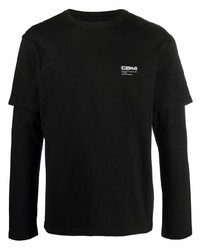 T-shirt à manche longue noir C2h4