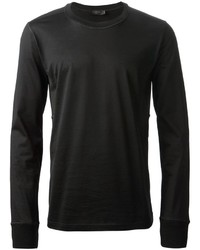 T-shirt à manche longue noir Calvin Klein